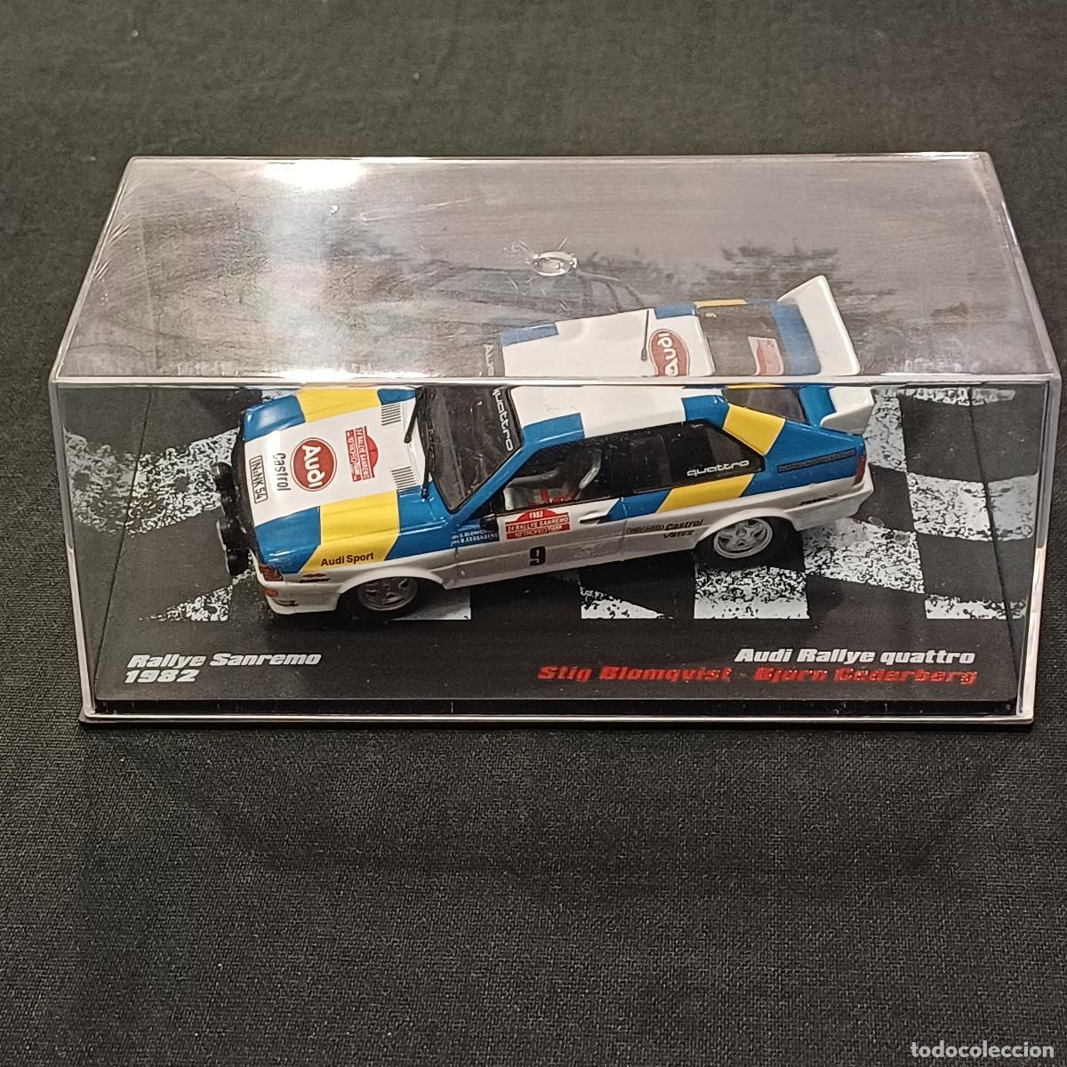 Coches a escala: AUDI RALLEY QUATTRO/RALLYE SANREMO 1982/ALTAYA.