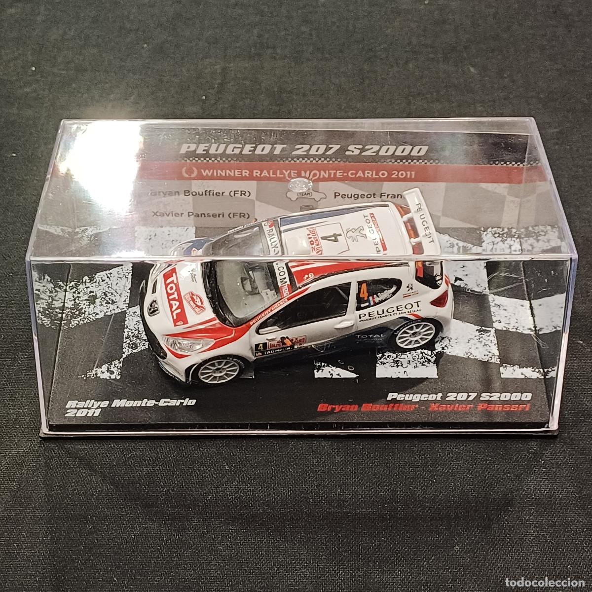 Coches a escala: PEUGEOT 207 S2000/RALLYE MONTE CARLO 2011/ALTAYA.