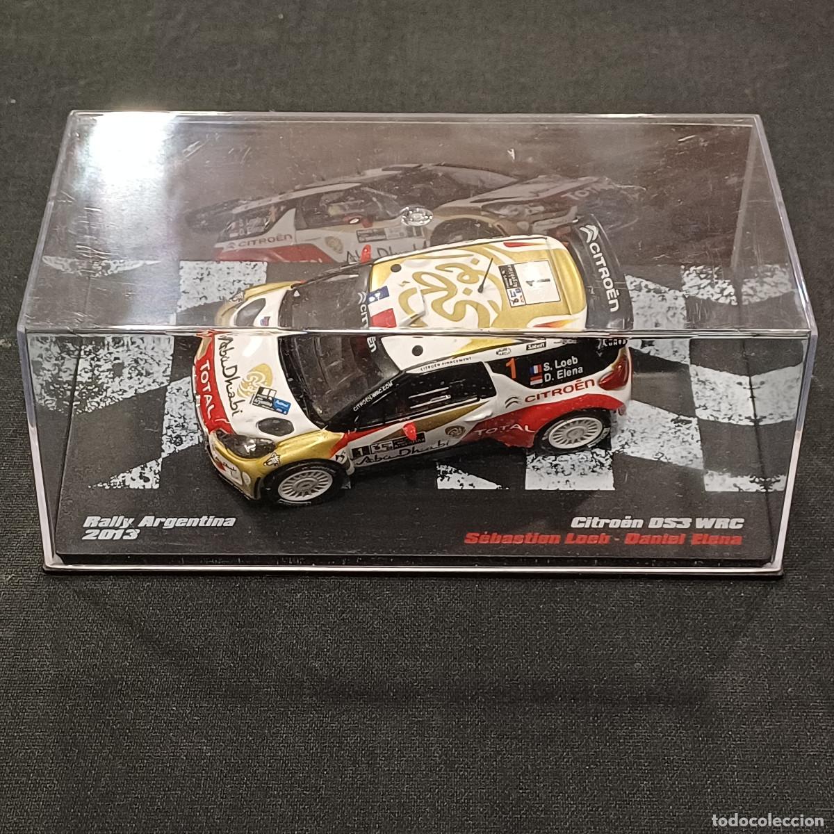 Coches a escala: CITROEN DS3 WRC/RALLYE ARGENTINA 2013/ALTAYA.