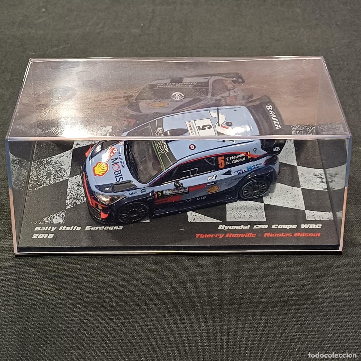 Coches a escala: HYUNDAI I20 COUPE WCR/RALLYE ITALIA 2018/ALTAYA.