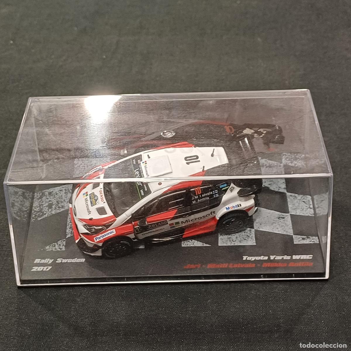 Coches a escala: TOYOTA YARIS WCR/RALLY SWEDEN 2017/ALTAYA.