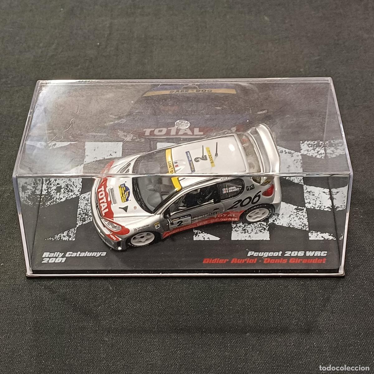 Coches a escala: PEUGEOT 206 WRC/RALLY CATALUNYA 2001/ALTAYA.