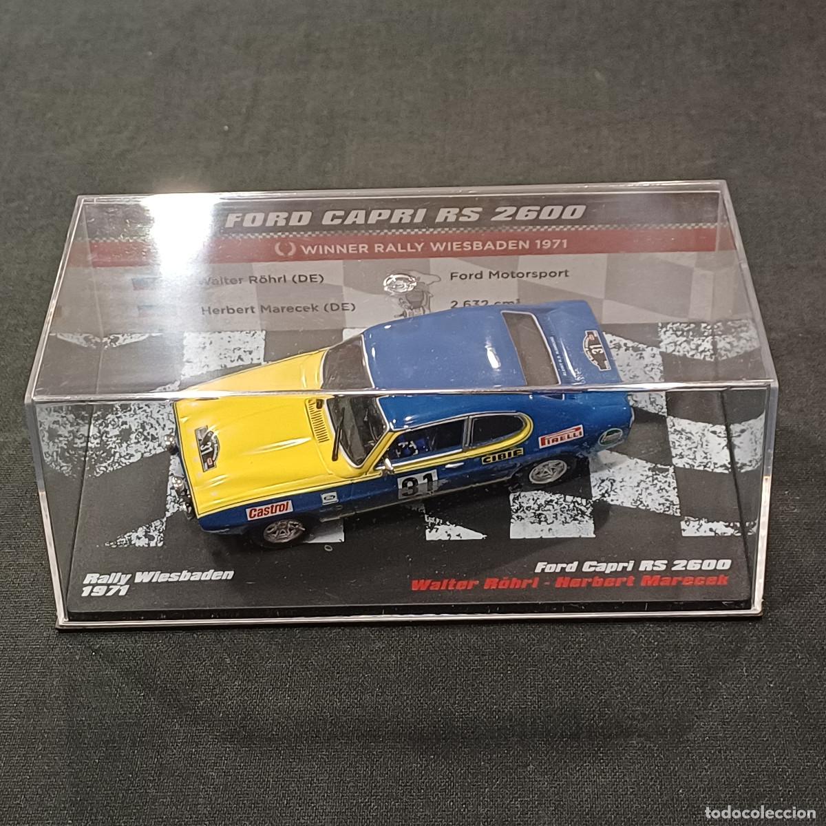Coches a escala: FORD CAPRI RS 2600/RALLY WIESBADEN 1971/ALTAYA.