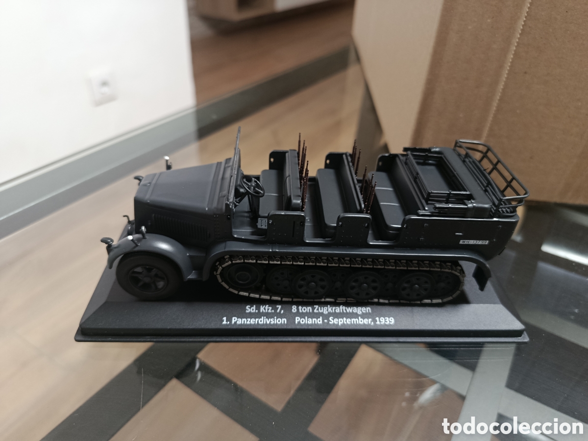 Coches a escala: Sd. Kfz.7 8 ton Zugkrqfwagen 1.Panzerdivsion Poland - September, 1939