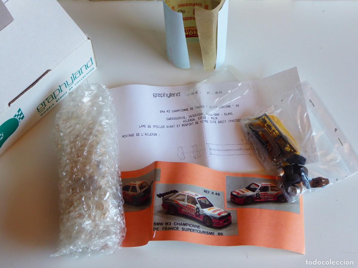 Coches a escala: 1/43 Graphyland Kit BMW M3 E30 Motul Infotec #8 Winner France Supertourisme 1989