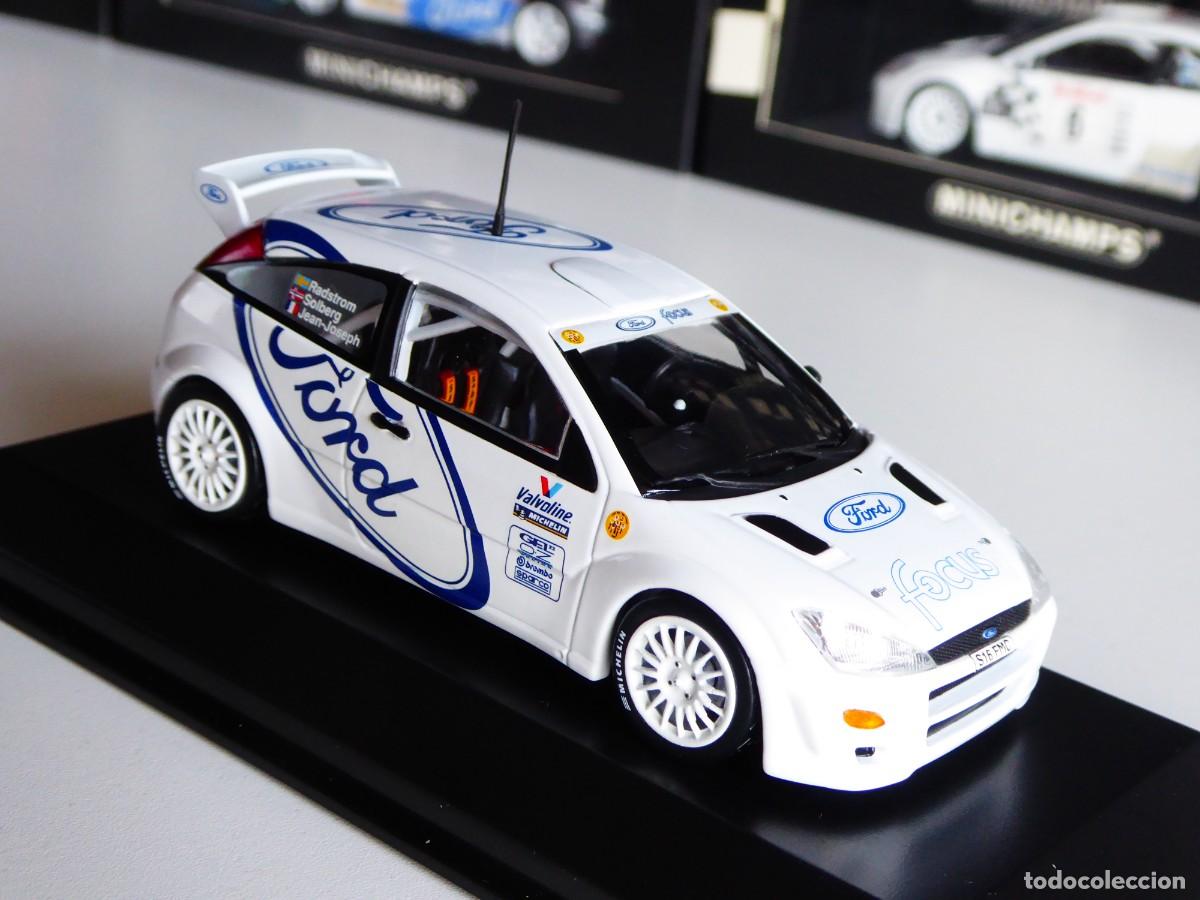 Coches a escala: 1/43 Minichamps Ford Focus WRC Test Car 1999 McRae Solberg Radstrom