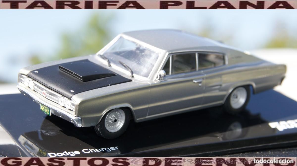 Coches a escala: DODGE CHARGER GRIS PLATA Y NEGRO FAST & FURIOUS ESCALA 1:43 DE ALTAYA EN CAJA