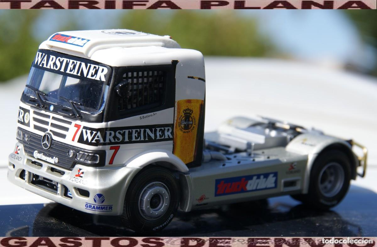 Coches a escala: CAMION MERCEDES TRUCK RACING ESCALA 1:43 DE HIGH SPEED EN SU CAJA