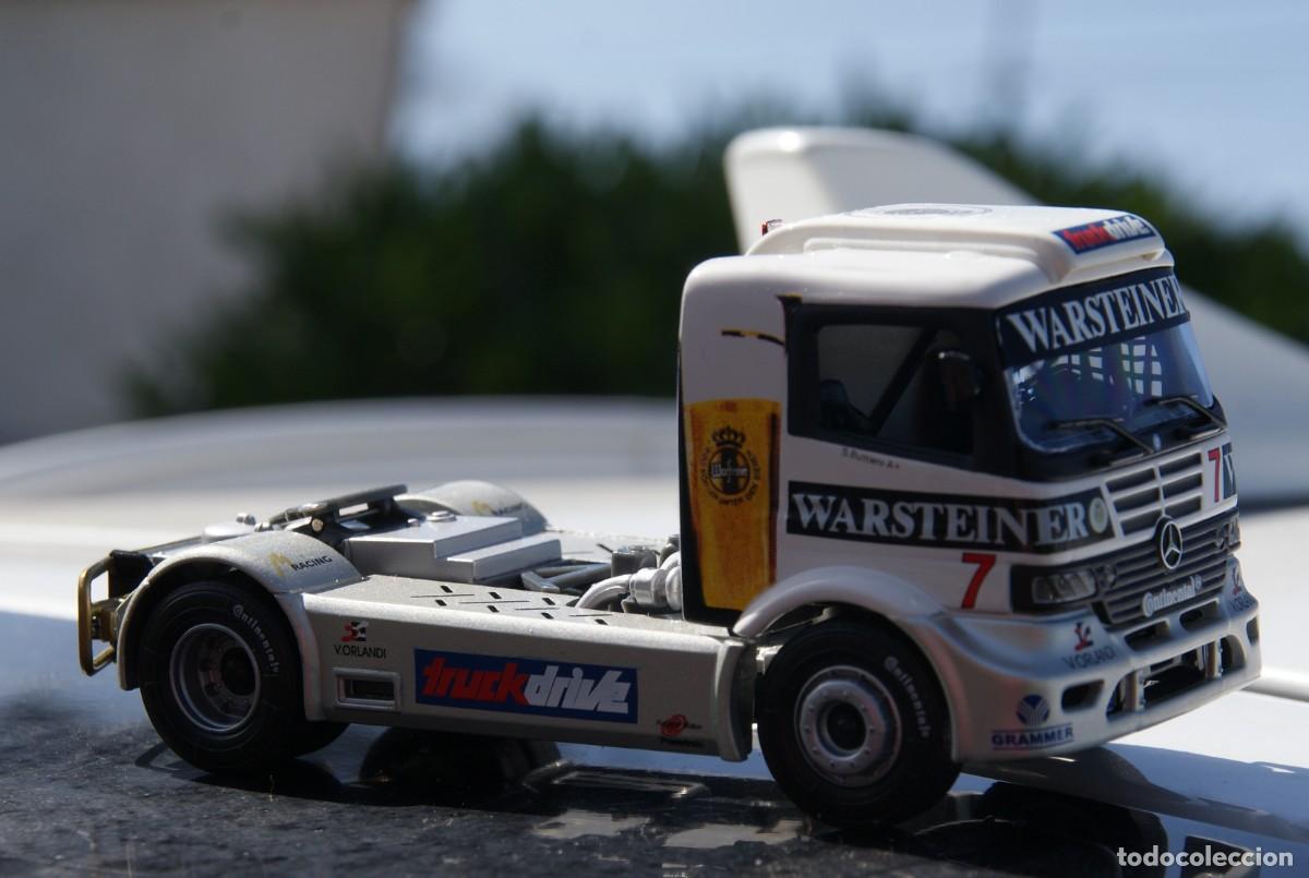 Coches a escala: CAMION MERCEDES TRUCK RACING ESCALA 1/43 DE HIGH SPEED EN SU CAJA