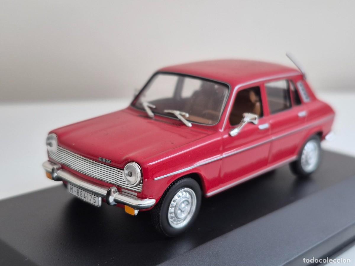 Coches a escala: 1/43 COCHE SIMCA 1200 ROJO ALTAYA IXO 1:43 Miniatura