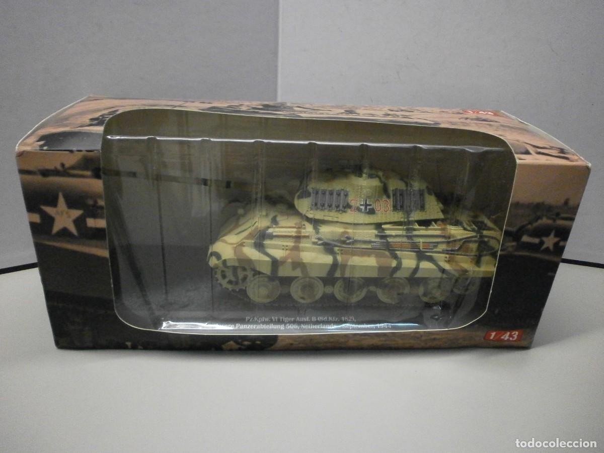 Coches a escala: coleccion grandes tanques 1/43 de la segunda guerra mundial tiguer ausf b sd.kfz 182