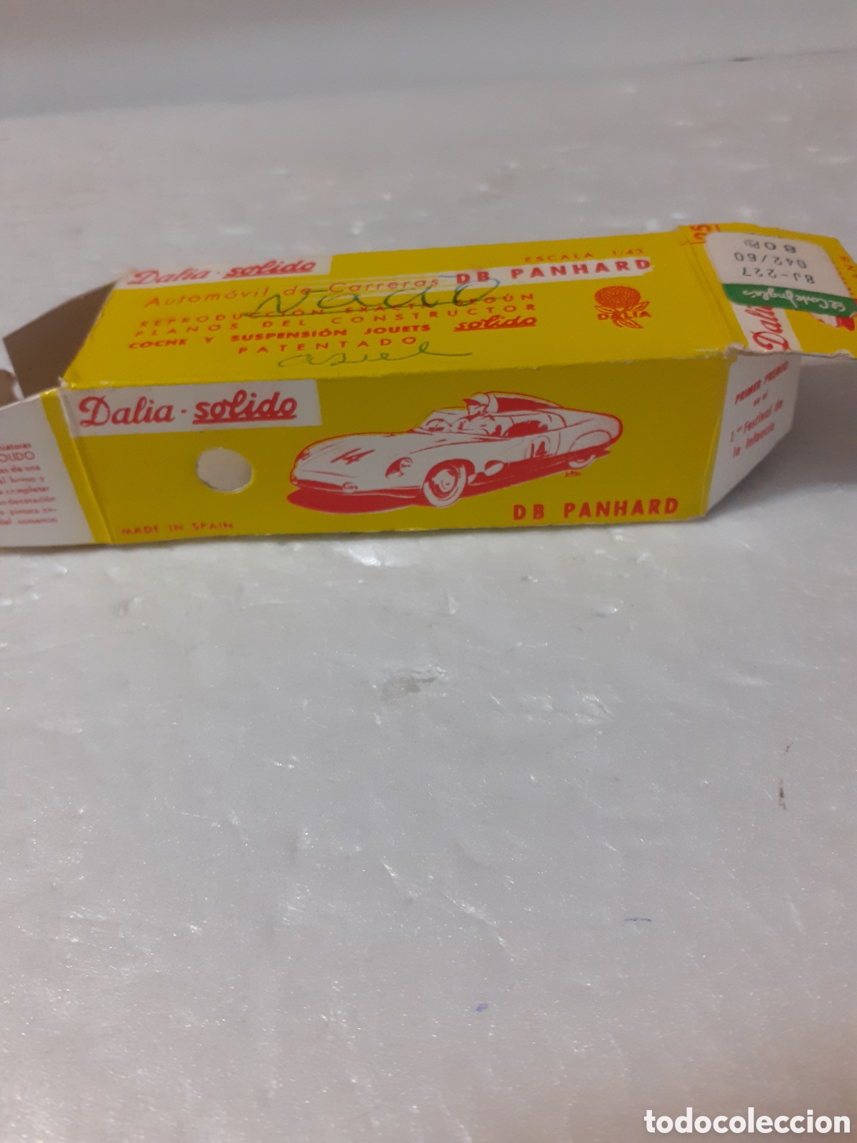 Coches a escala: DALIA SOLIDO COCHE DB PANHARD CAJA VACIA