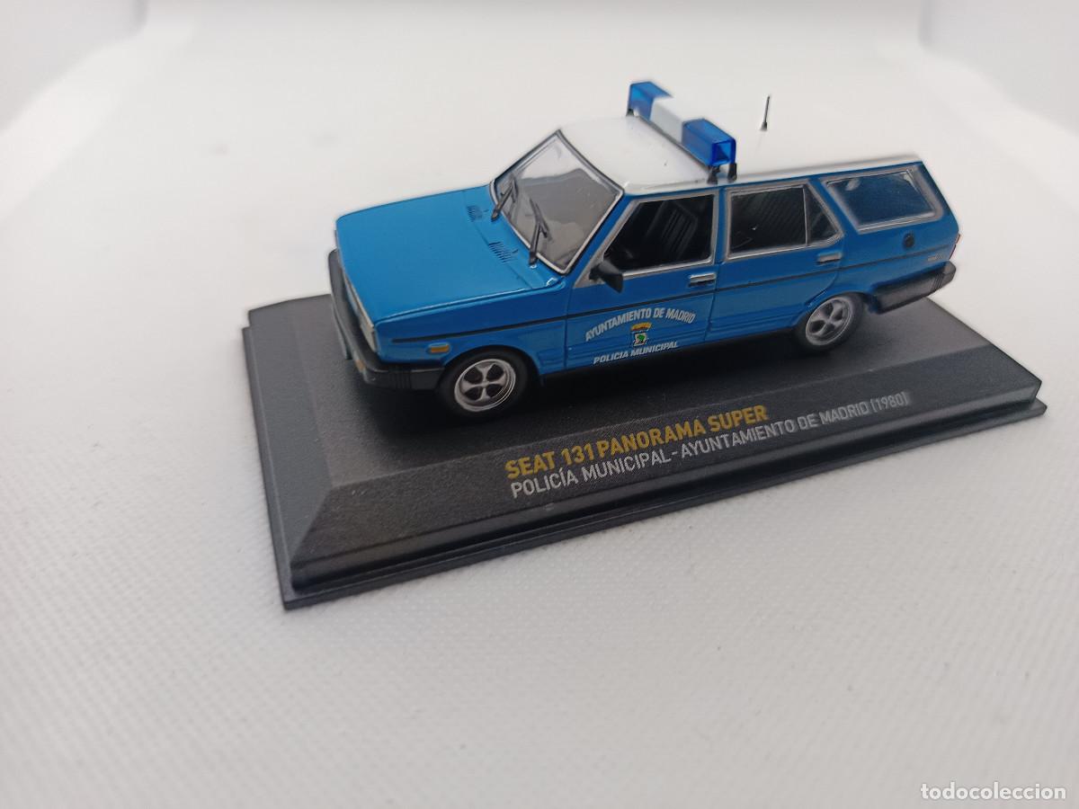 Coches a escala: SEAT 131 Panorama Super Policia Municipal de Madrid 1980 Altaya &rdquo;Nuestros coches de Policia&rdquo; 1:43