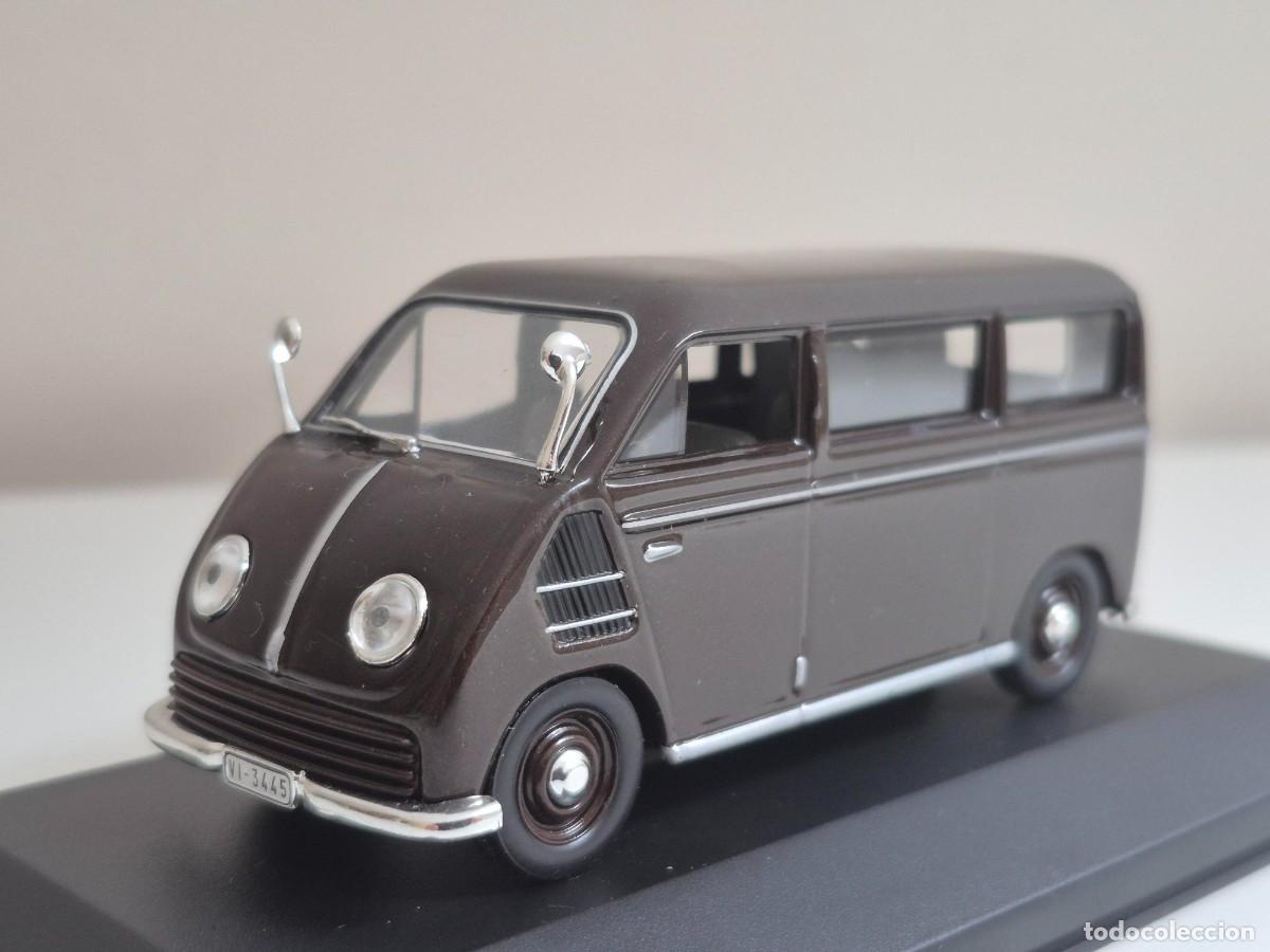 Coches a escala: 1/43 COCHE FURGONETA DKW KOMBI MARRON ALTAYA IXO 1:43 Miniatura