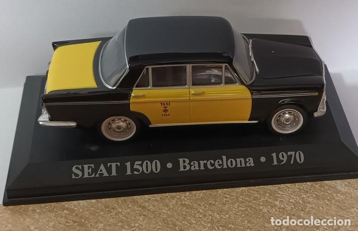 Coches a escala: COCHE DE METAL COLECCION ALTAYA TAXIS DEL MUNDO - BARCELONA 1970 - ESCAL 1/43