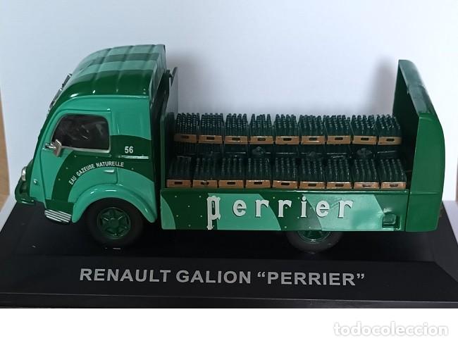 Coches a escala: COCHE DE METAL DE COLECCION - FURGON DE REPARTO AGUA PERRIER - RENAULT GALION - ESCAL 1/43