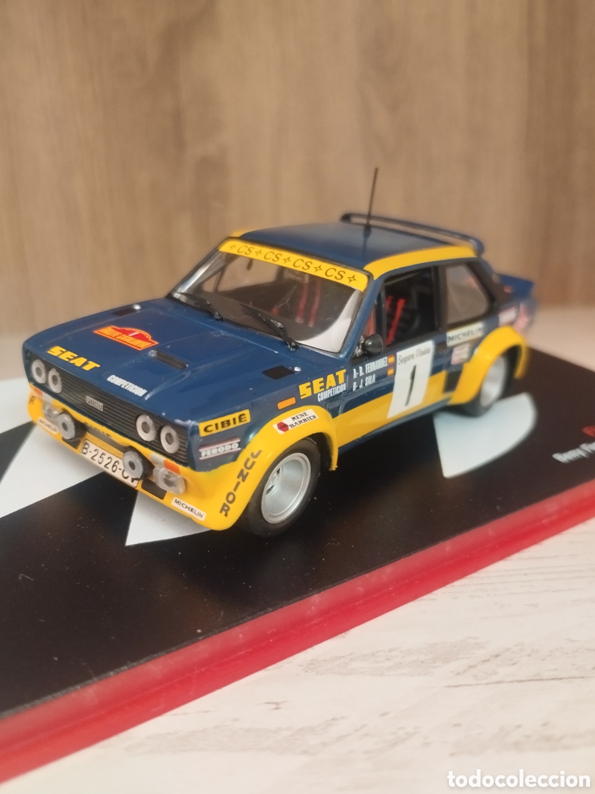 Coches a escala: FIAT 131 ABARTH BENY FERN&Aacute;NDEZ
