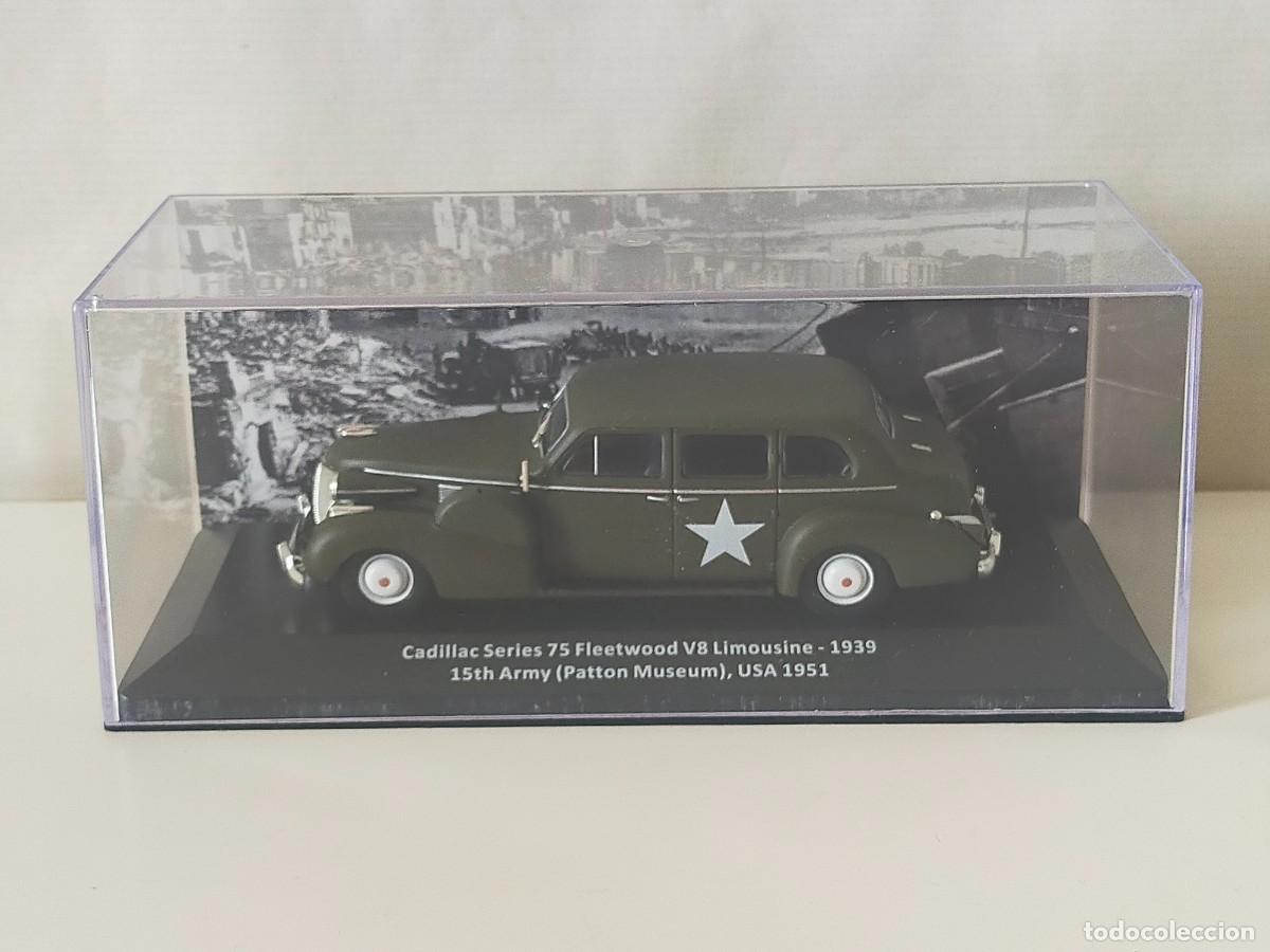 Coches a escala: CADILLAC Series 75 Fleetwood V8 Limousine 1939. ALTAYA Coches Militares II Guerra Mundial. Esc 1/43