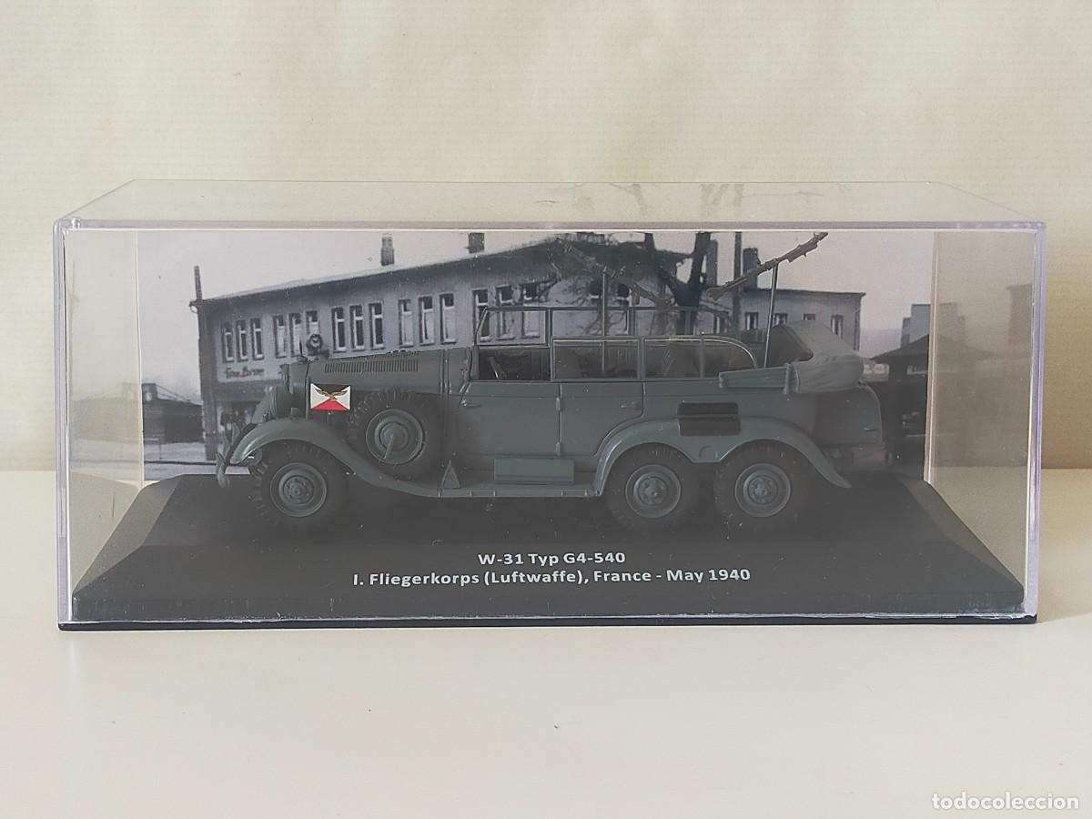 Coches a escala: MERCEDES BENZ W-31 Typ G4-540 (Luftwaffe 1940). ALTAYA Coches Militares II Guerra Mundial. Esc 1/43