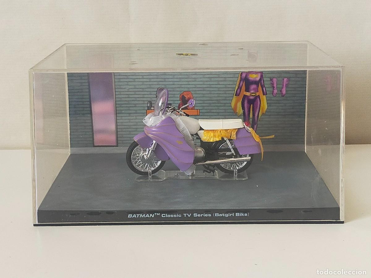 Coches a escala: EAGLEMOSS. Colecci&oacute;n Automoviles BATMAN: Classic TV Series (Batgirl Bike)- Escala 1/43. TM&DC Comics