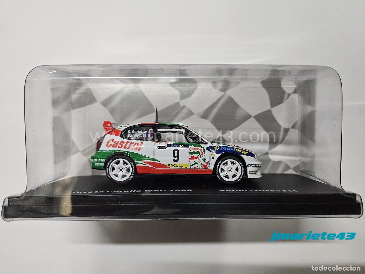 Coches a escala: Toyota Corolla WRC #9 D. Auriol Rallye Catalunya 1998 1:43