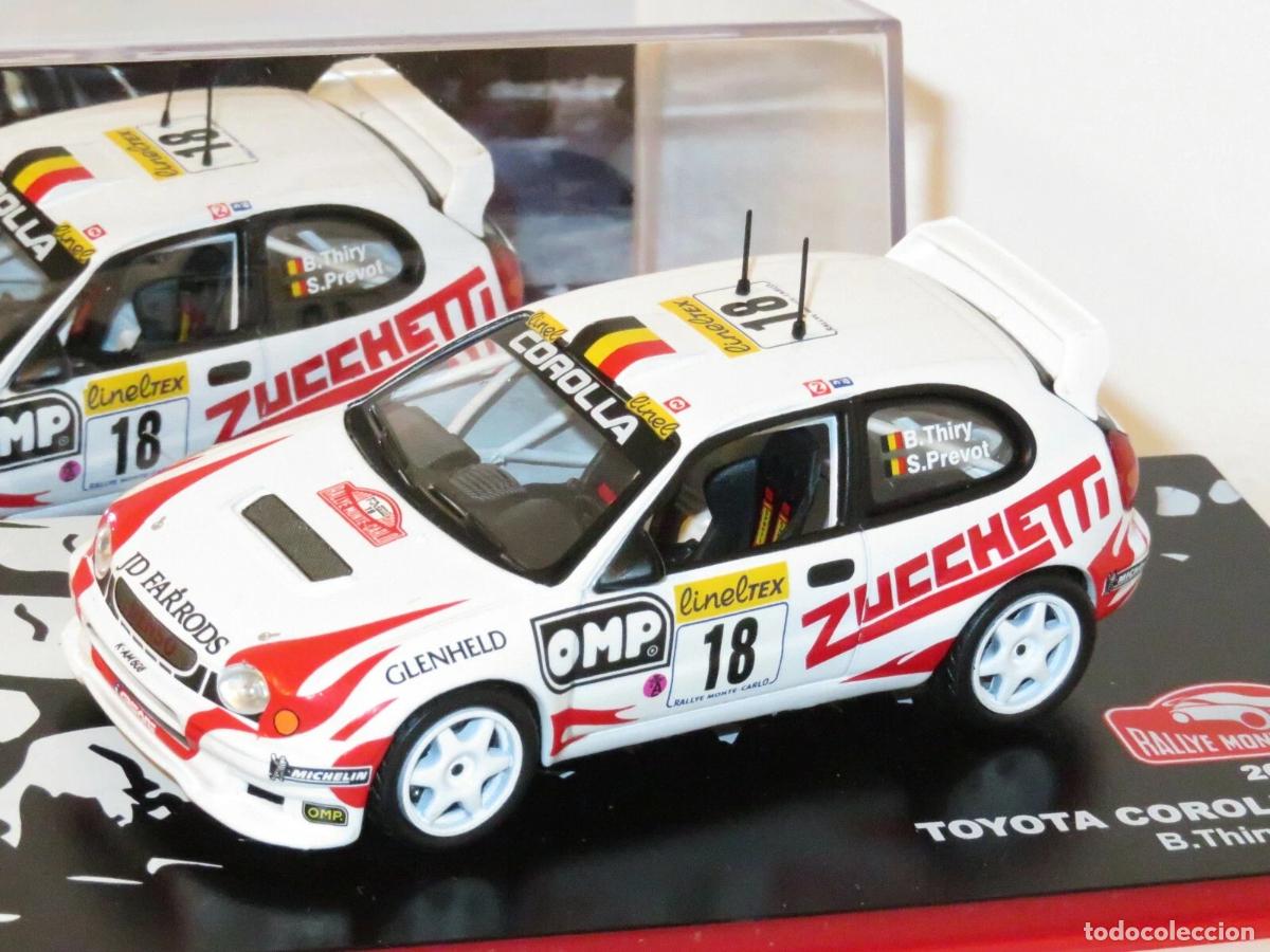 Voitures &agrave; l'&eacute;chelle: Coche Rally Toyota Corolla WRC /Rallye de Monte Carlo, 2000 - B. Thiry / S. Pr&eacute;vot (Escala 1:43) New