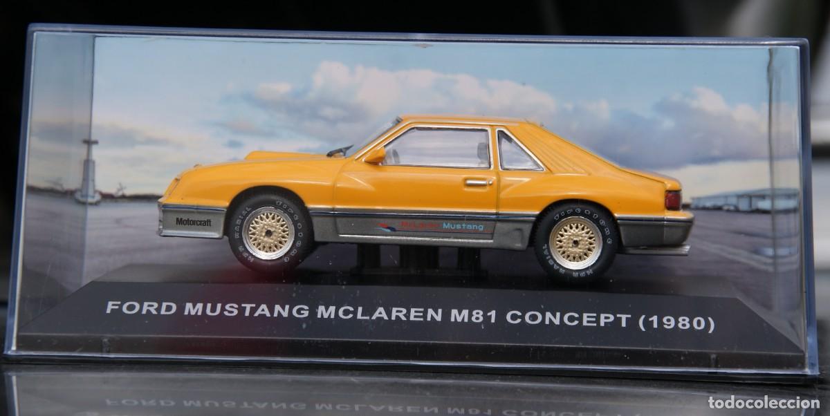 Coches a escala: FORD MUSTANG MCLAREN M81 CONCEPT 1980 ESCALA 1/43 ALTAYA EN caja