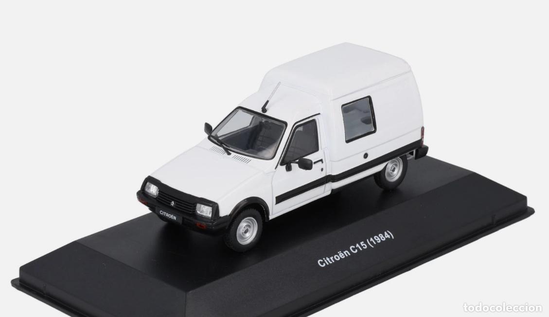 Coches a escala: 1/43 Citro&euml;n C15 Blanca 1984