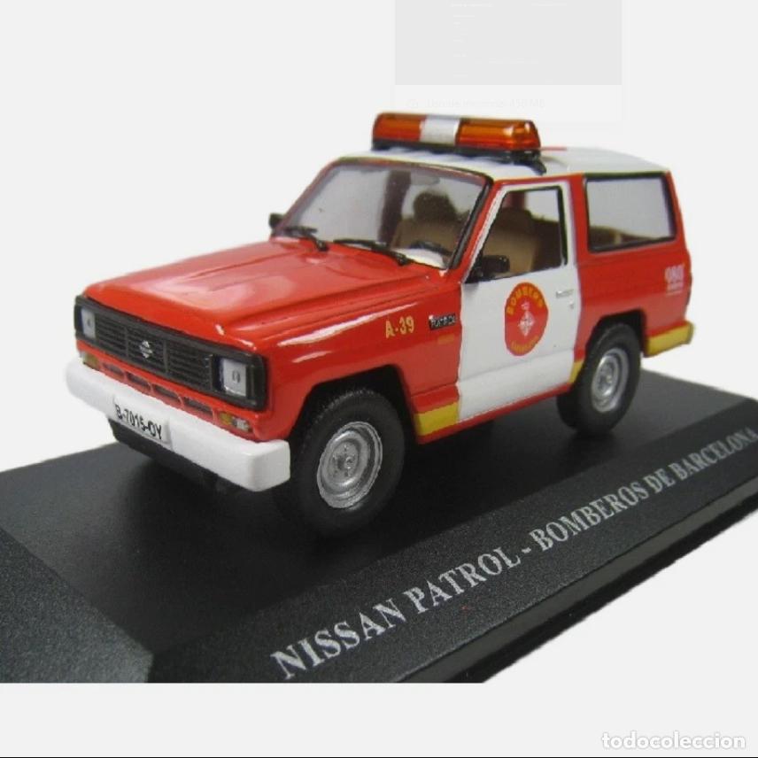 Coches a escala: Nissan Patrol Barcelona bomberos 1:43 Ixo Altaya