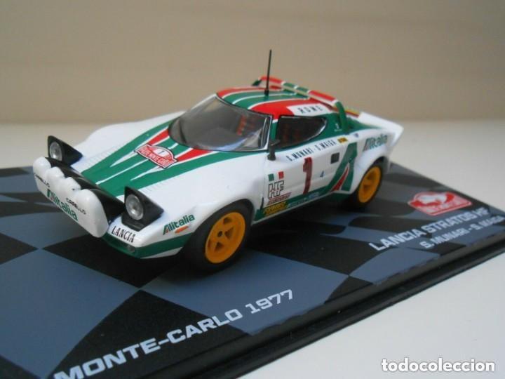 Coches a escala: 1/43 COCHE LANCIA STRATOS RALLYE RALLY MONTECARLO MONTE-CARLO 1977 MUNARI MAIGA 1:43 IXO