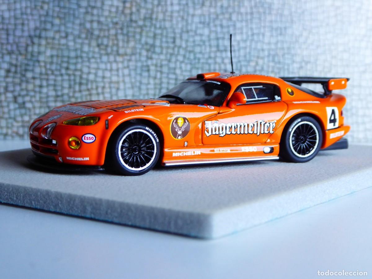 Coches a escala: CUSTOM 1/43 Minichamps Dodge Chrysler Viper GTS-R Jagermeister #4 2000