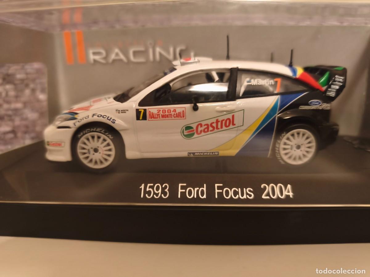 Coches a escala: Rally. Ford Focus WRC04. M. Martin-Montecarlo 2004. Solido 1/43. Leer bien descripci&oacute;n