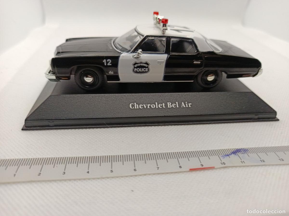 Coches a escala: Chevrolet Bel Air Norwich Police 1970 Coche de policia de USA De Atlas Collection &rdquo;Police Cars&rdquo;