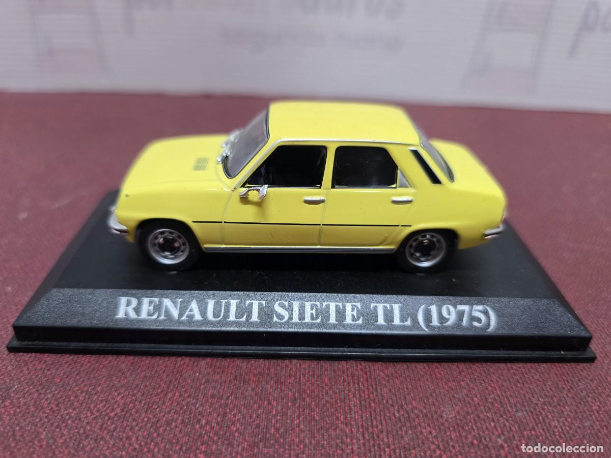 Coches a escala: Renault Siete TL 1975 con Base - Escala 1/43