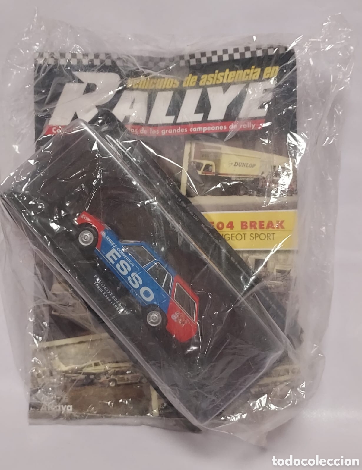Coches a escala: Peugeot 504 Break Team Esso 1981 Altaya 1/43