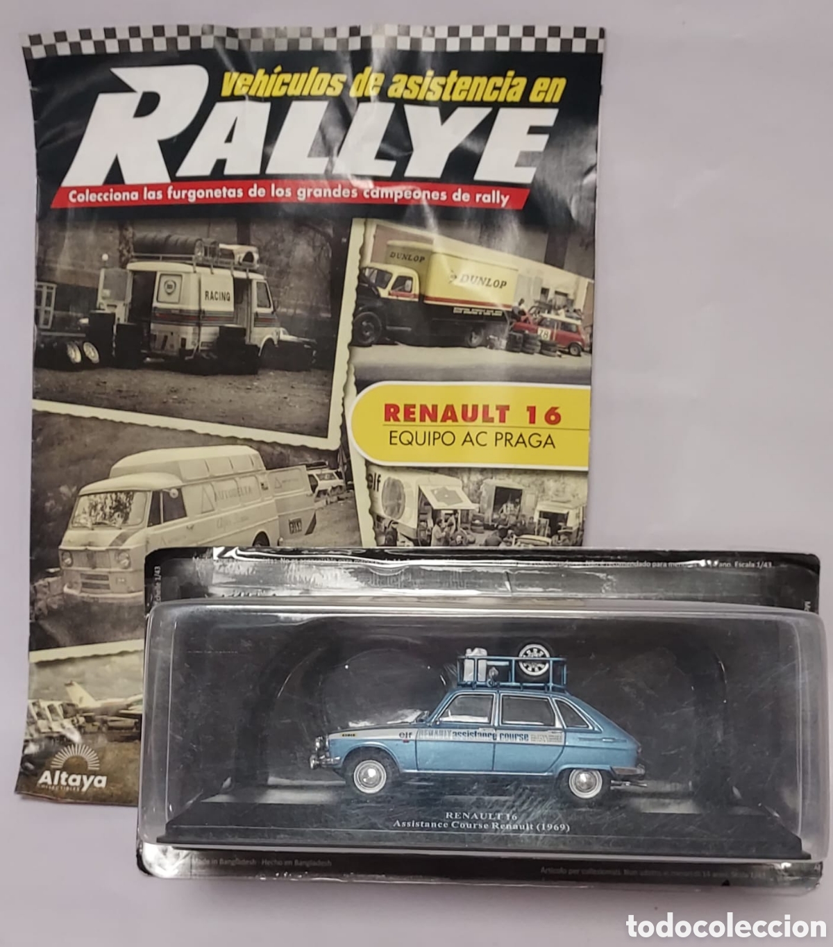 Coches a escala: Renault 16 Equipo AC Praga Altaya 1/43