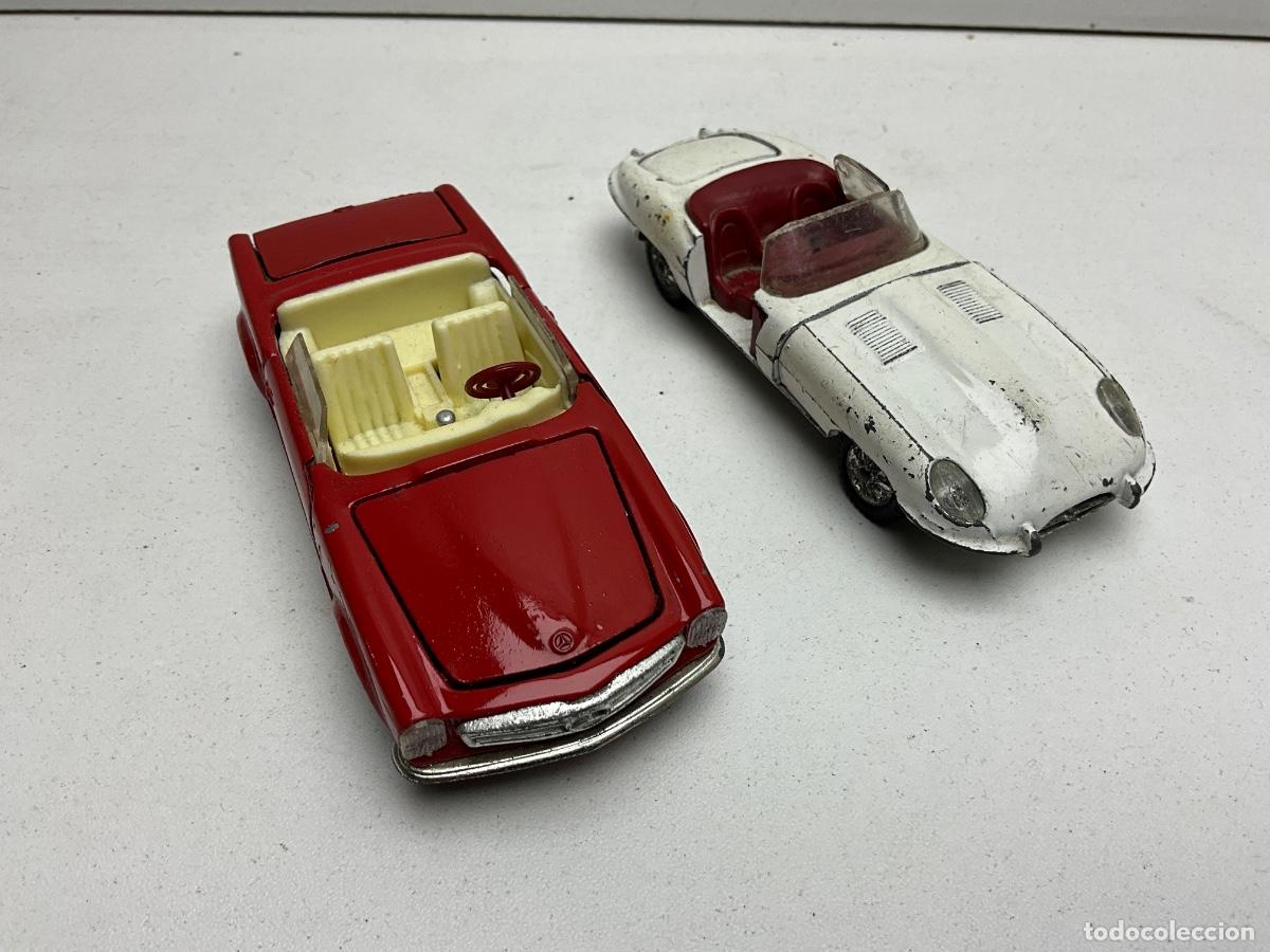 Coches a escala: LOTE COCHES JOAL - JAGUAR - MERCEDES BENZ 230 SL - SIN CAJA-MADE IN SPAIN - PARA RESTAURAR Y REPARAR