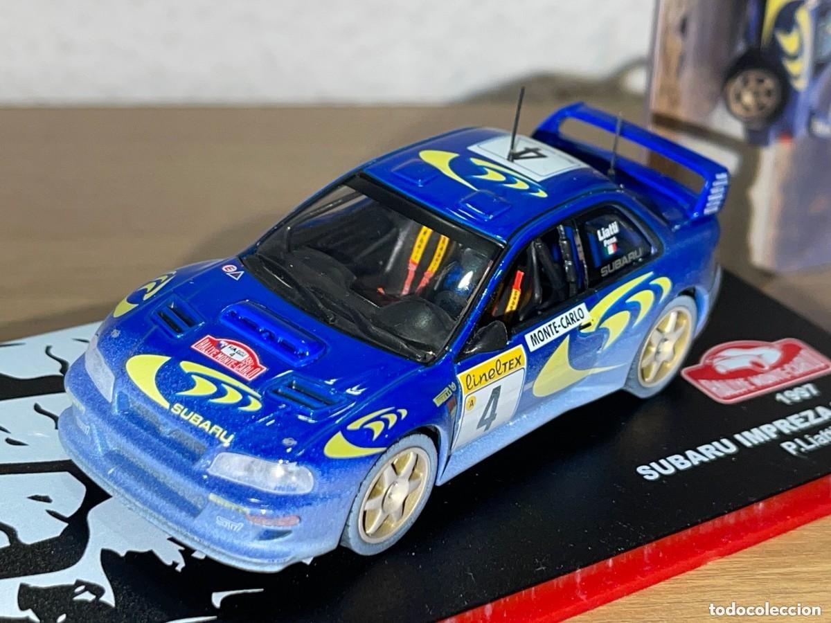 Coches a escala: 1/43 COCHE SUBARU IMPREZA WRC #4 RALLY MONTECARLO MONTE-CARLO 1997 Liatti Pons 1:43 rallye