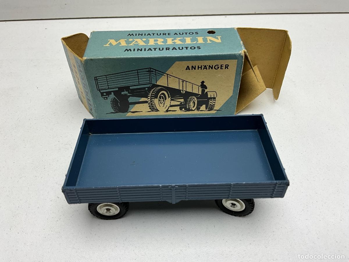 Coches a escala: REMOLQUE MARKLIN SERIE 8012 - REF 5524/12 - CON CAJA - MADE IN GERMANY - NUEVO SIN USO