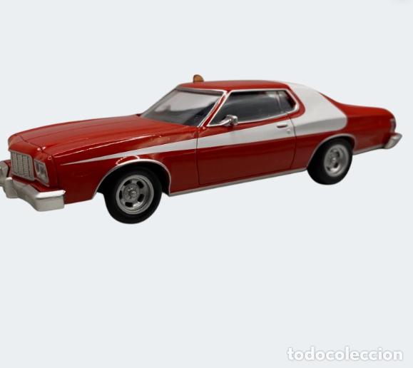 Coches a escala: Ford Gran Torino Starsky & Hutch 1:43 coche metal