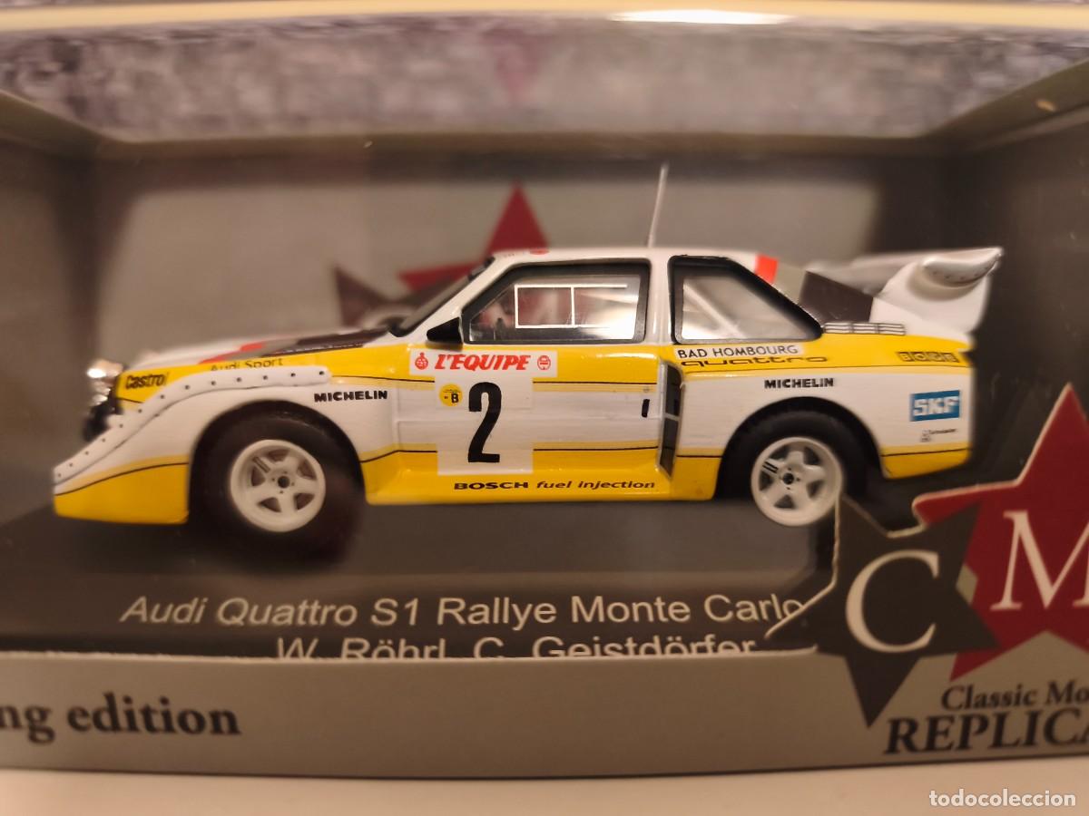 Coches a escala: Rally. Audi Quattro Sport E2. W. Rohrl-Montecarlo 1986. CMR 1/43. Leer bien descripci&oacute;n