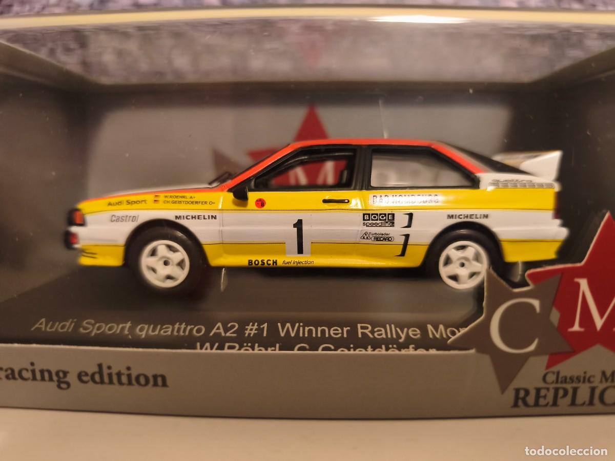 Coches a escala: Rally. Audi Quattro A2. W. Rohrl-Montecarlo 1984. CMR 1/43. Leer bien descripci&oacute;n