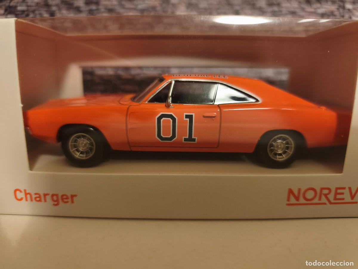 Coches a escala: Dodge Charger 1969 (General Lee). Norev 1/43. Leer bien descripci&oacute;n