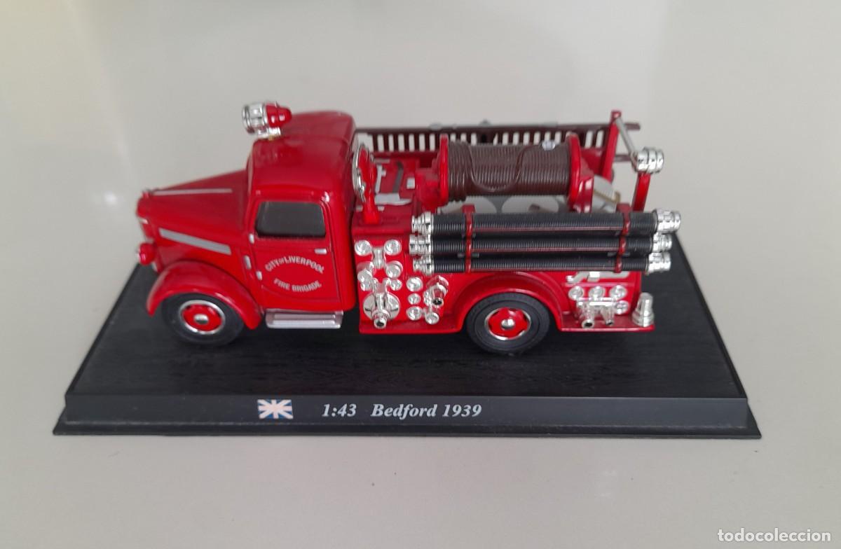 Coches a escala: Coche de bomberos Bedford 1939
