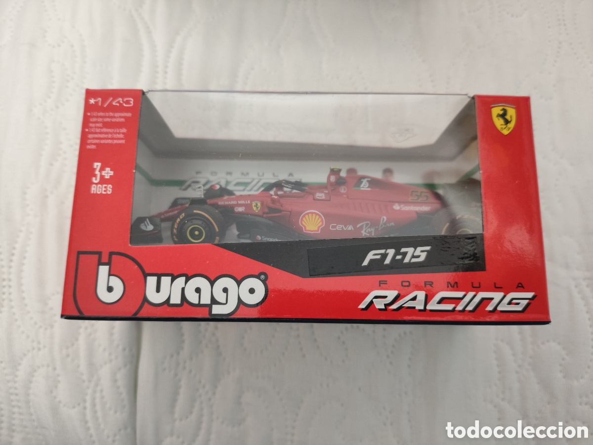 Coches a escala: Coche Ferrari F1 75 F&oacute;rmula uno