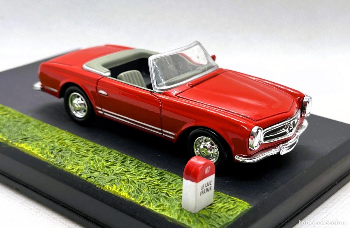 Coches a escala: MERCEDES BENZ 280 SL CABRIO, ESC. 1/43, COMO NUEVO - FLA