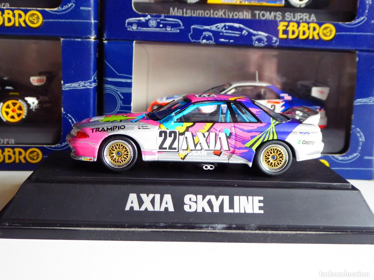 Coches a escala: 1/43 Ebbro Nissan Skyline GT-R R32 Gr. A Axia #22