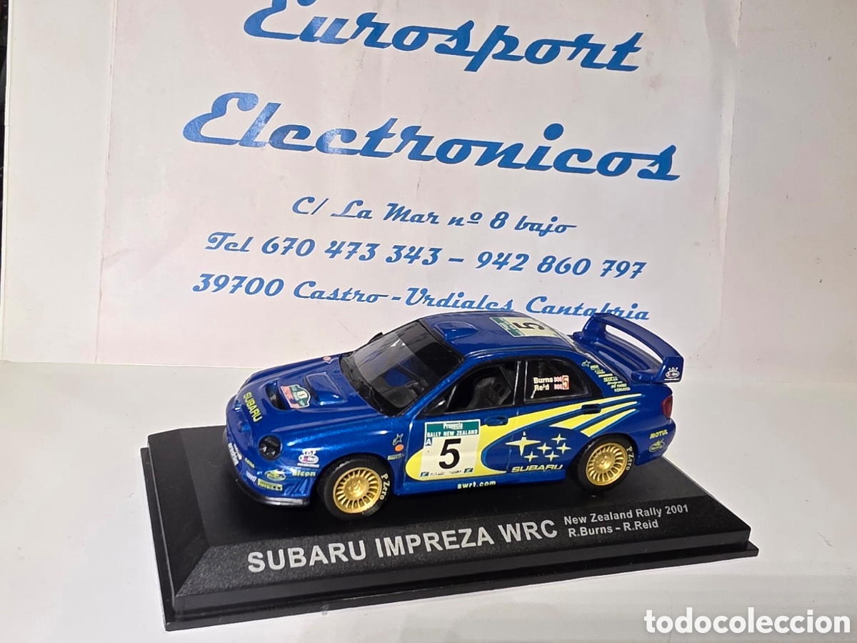 Coches a escala: Subaru Impreza WRC N. Zelanda escala 1/43