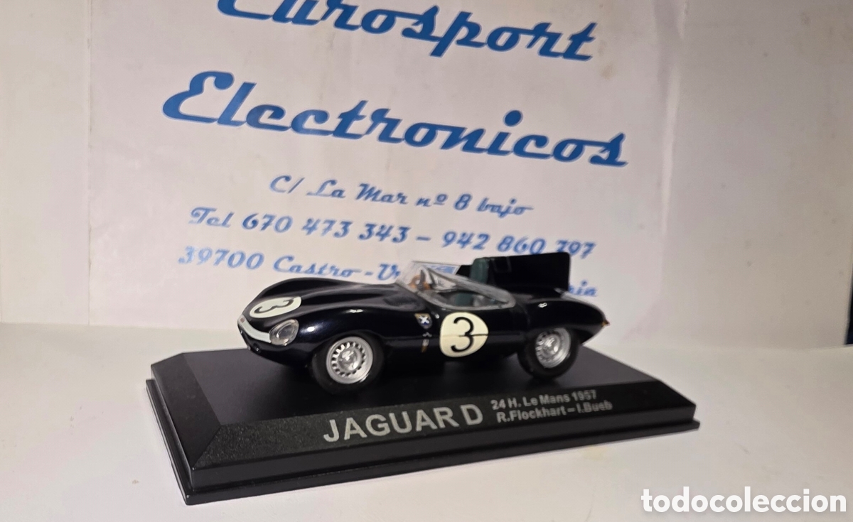 Coches a escala: Jaguar D Le Mans 1957 escala 1/43