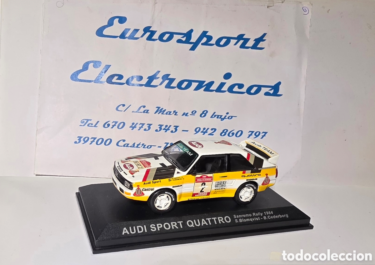 Coches a escala: Audi Sport quattro Sanremo escala 1/43